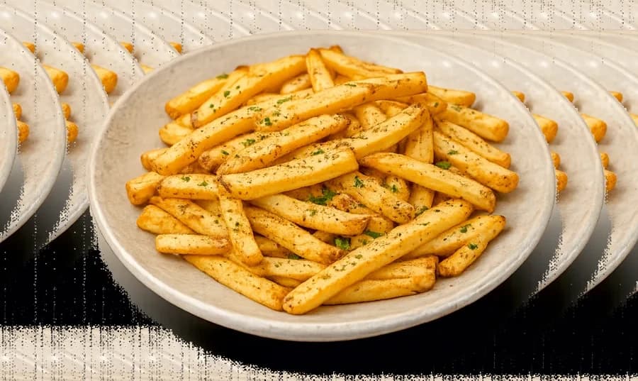 Пържени картофки с трюфел и пармезан